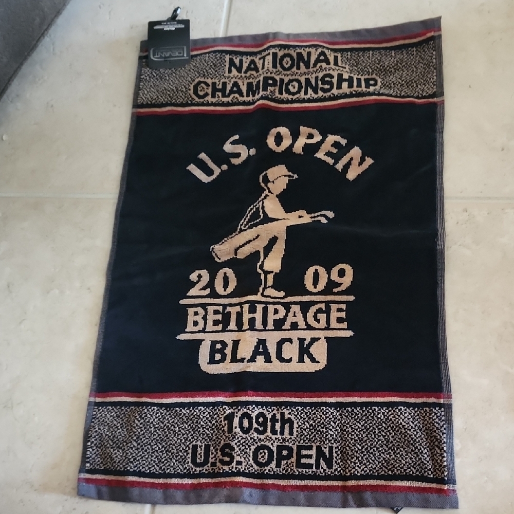 2009 Bethpage US Open Black Towel